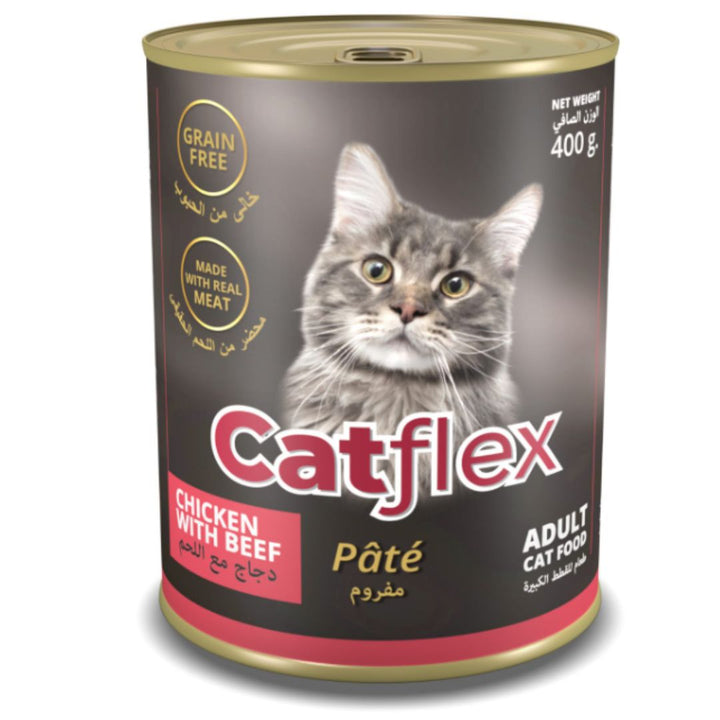 Catflex Pate Chicken With Beef, 400g