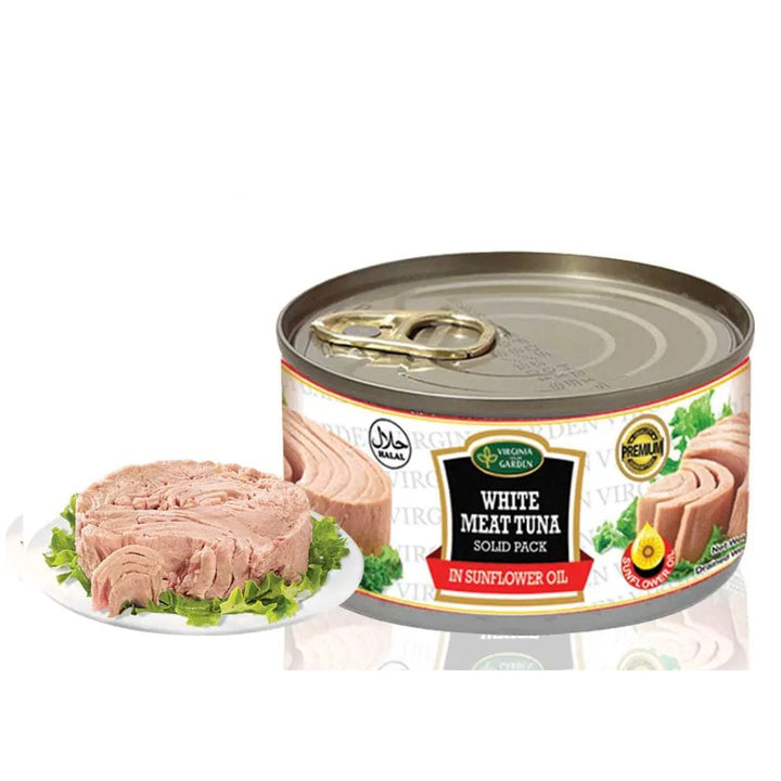 Virginia Green Garden White Meat Tuna In Sunflower Oil, 185g