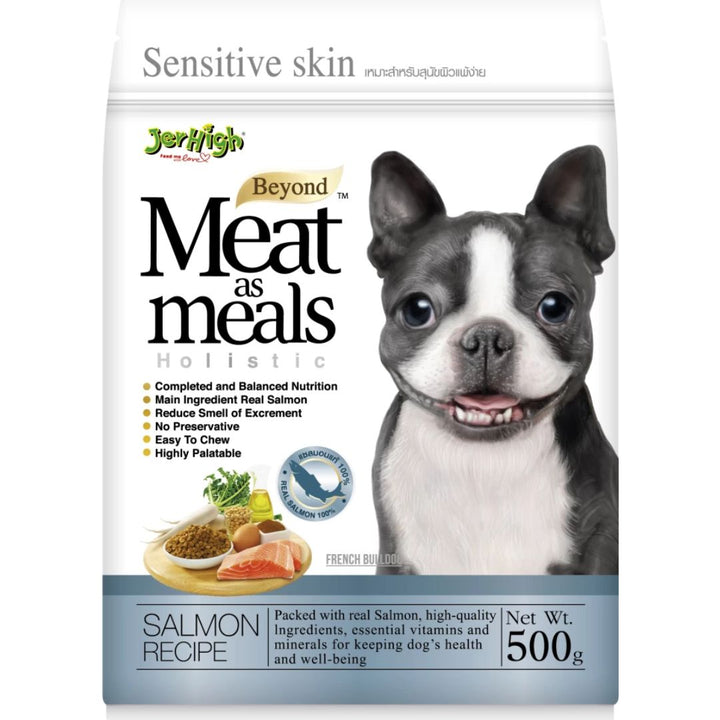 JerHigh Meat As Meals Salmon Recipe Dry Dog Food , 500g