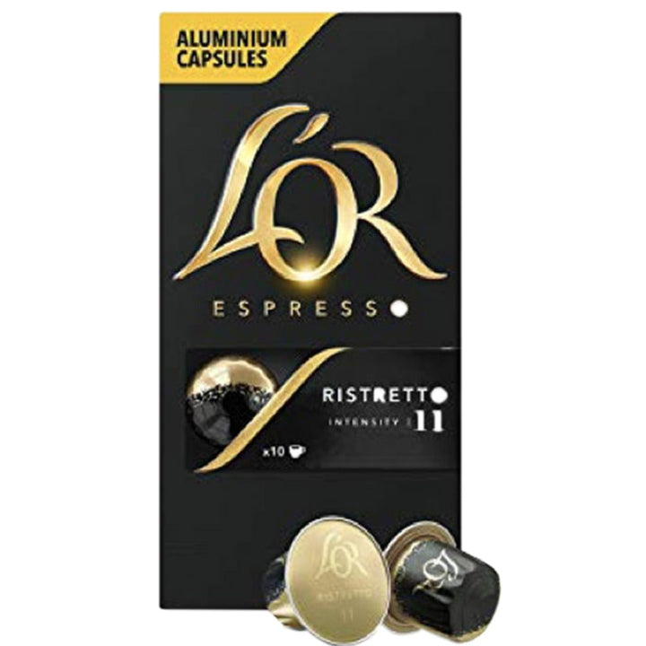 L'OR Coffee Capsules Ristretto, 10 Capsules, 57g