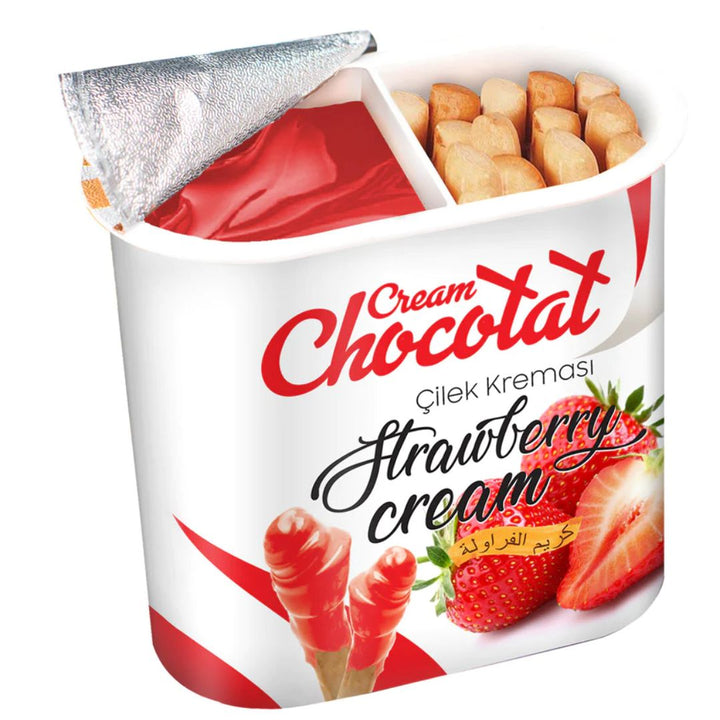 Dogtat Cream Chocotat Strawberry Cream Snacks, 55g