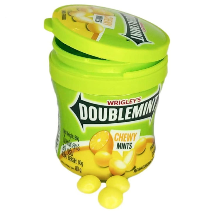 Wrigley's Doublemint Chewy Mints Lemon Flavour, 80g