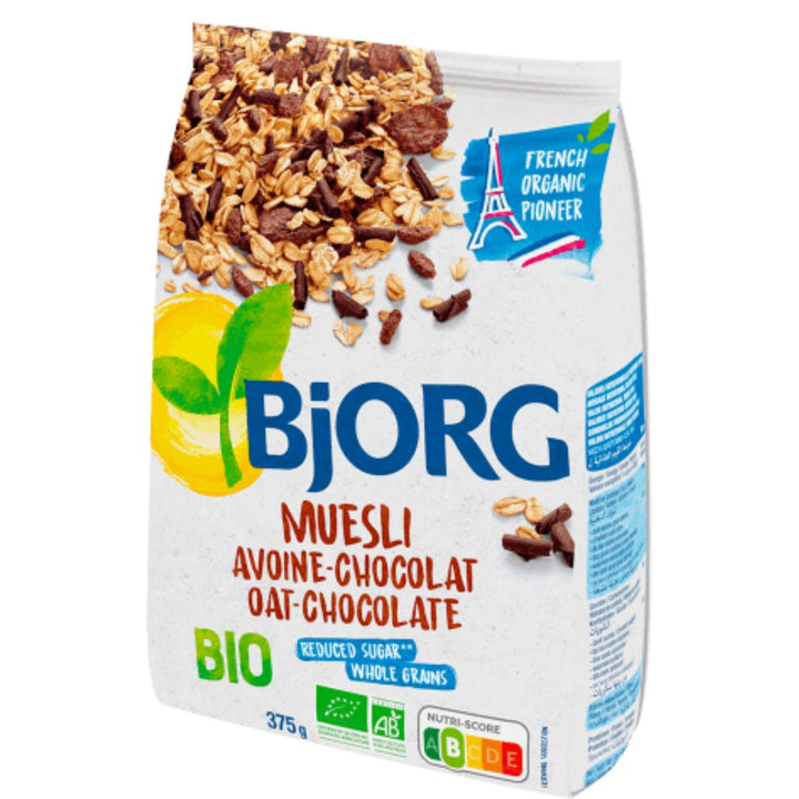 Bjorg Organic Oat Chocolate Muesli, 375g