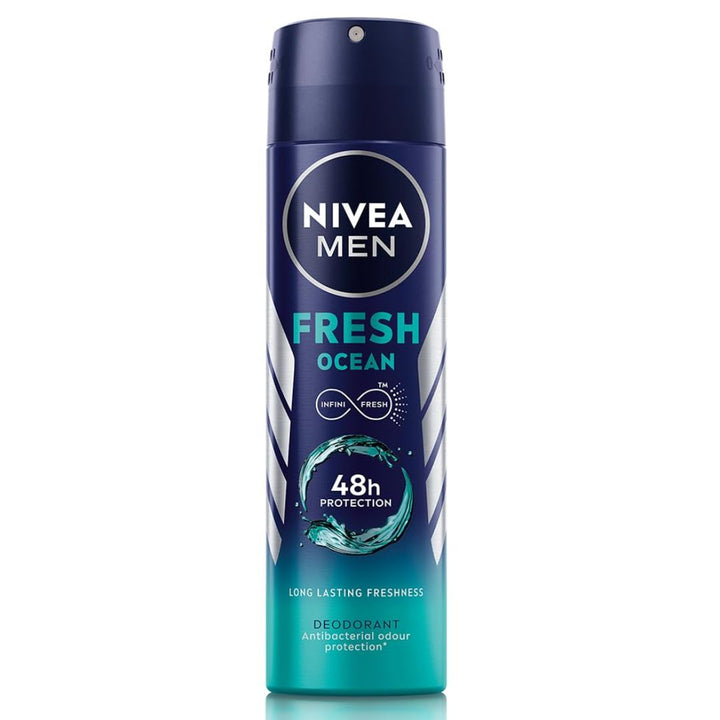 Nivea Fresh Ocean Deodorant For Men, 150ml