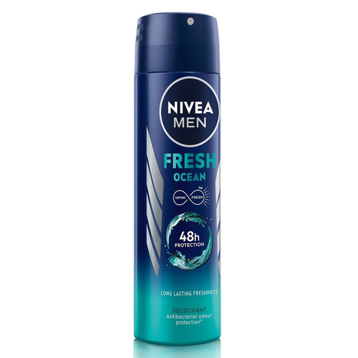 Nivea Fresh Ocean Deodorant For Men, 150ml