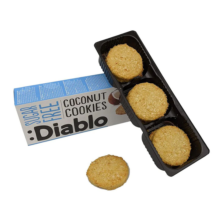 Diablo Sugar Free Coconut Cookies, 135g