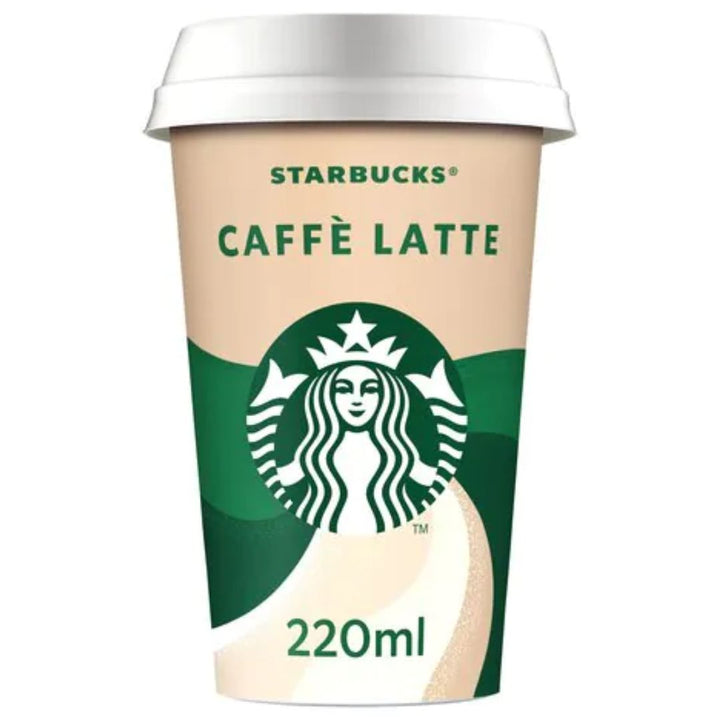 Starbucks Caffe Latte Coffee Drink 2x220 ml