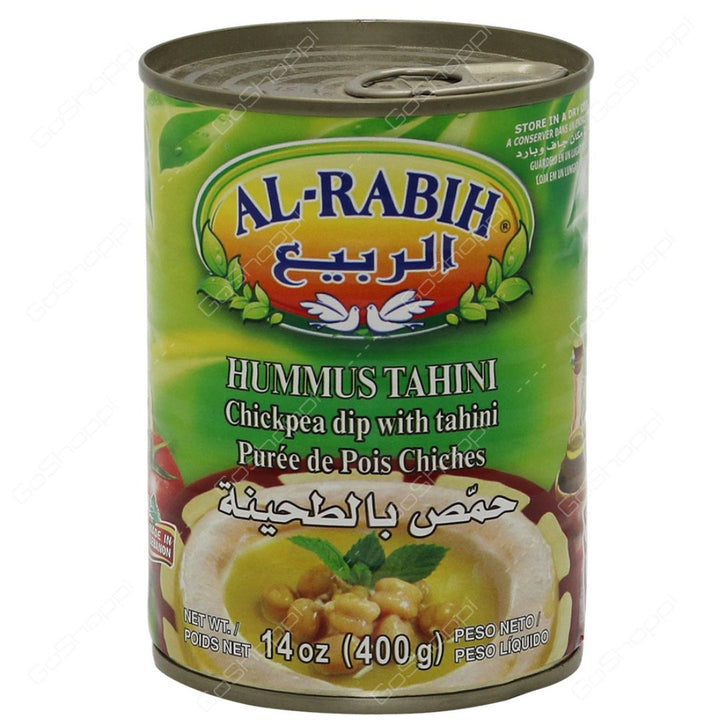 Al Rabih Hummus Tahini Chickpea Dip With Tahini, 400g