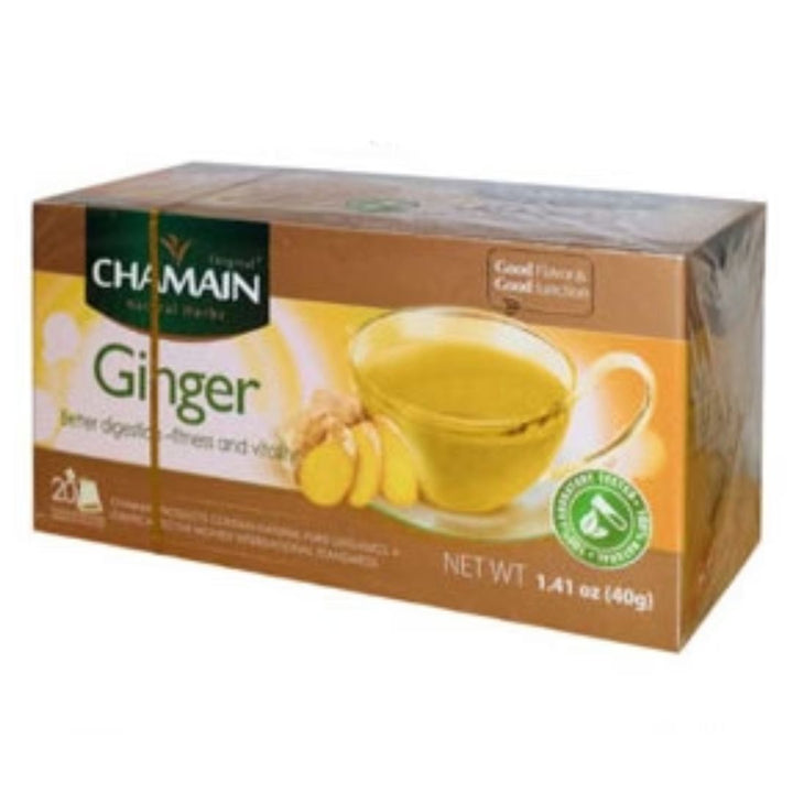 Chamain Ginger Tea 20Bags, 40g