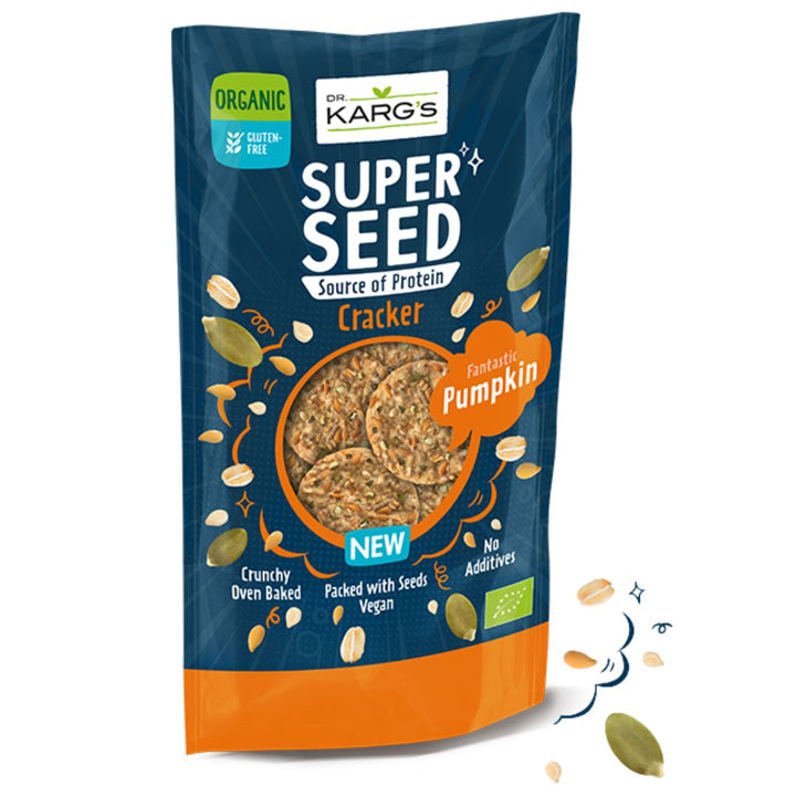 Dr Kargs Super Seed Crackers Pumpkin, 85g