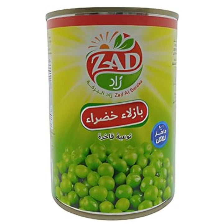 ZAD Premium Quality Green Peas, 400g