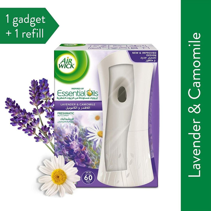 Air Wick Freshmatic Gadget + Lavender and Chamomile 250ml