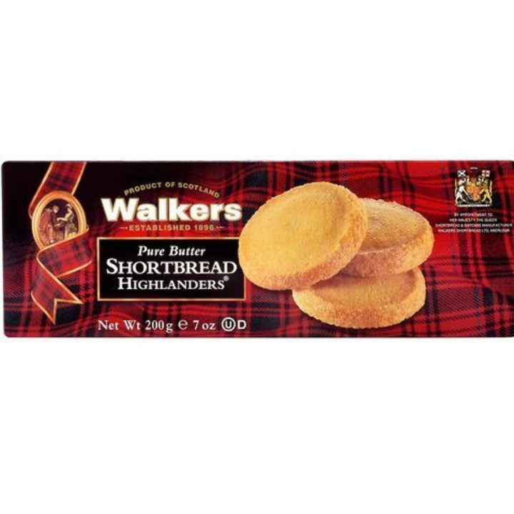 Walkers Pure Butter Shortbread Highlanders Biscuits, 200g