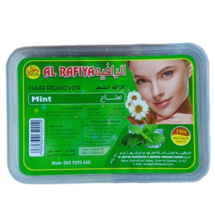 Al Rafiya Hair Remover Mint Wax Strips 7Nos