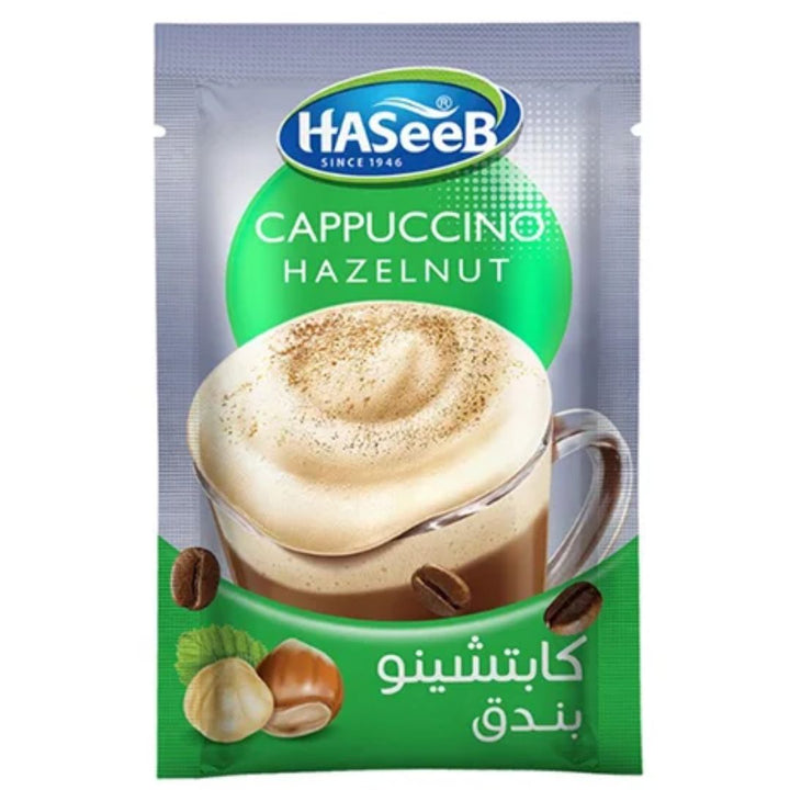 Haseeb Cappuccino Hazelnut, 17g