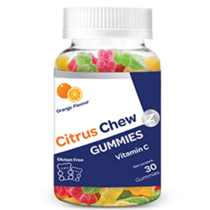 Citrus Chew Gummies Orange Flavour, 30s