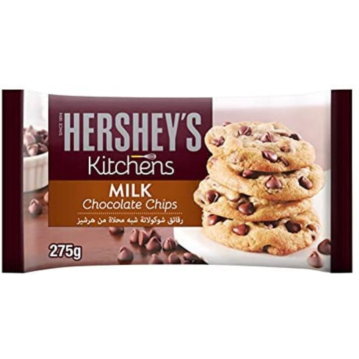 Hersheys Kitchens Milk Chocolate Chips, 275g