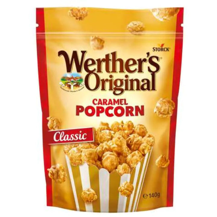 Werthers Original Classic Caramel Popcorn, 140g