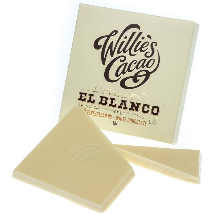 Willie's Cacao El BlancoSublime Creamy White Chocolate, 50g