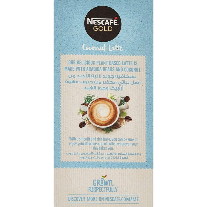 Nescafe Gold Coconut Latte Non Dairy Coffee Mix Sachet , 16g x 6 Sachets