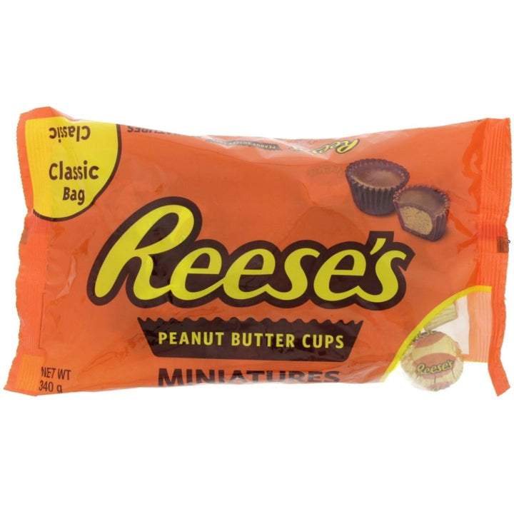 Hershey's Reese's Peanut Butter Cups Miniatures, 340g