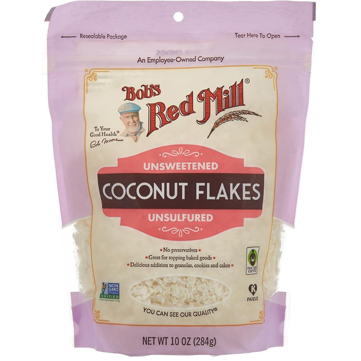 Bob's Red Mill Unsweetened Flaked Coconut, 284g