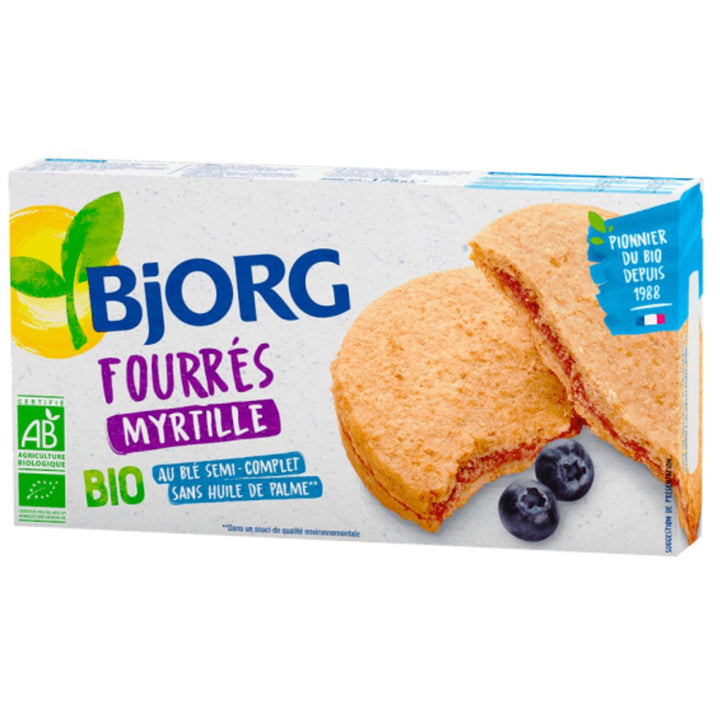 Bjorg Organic Blueberry Biscuits, 175g