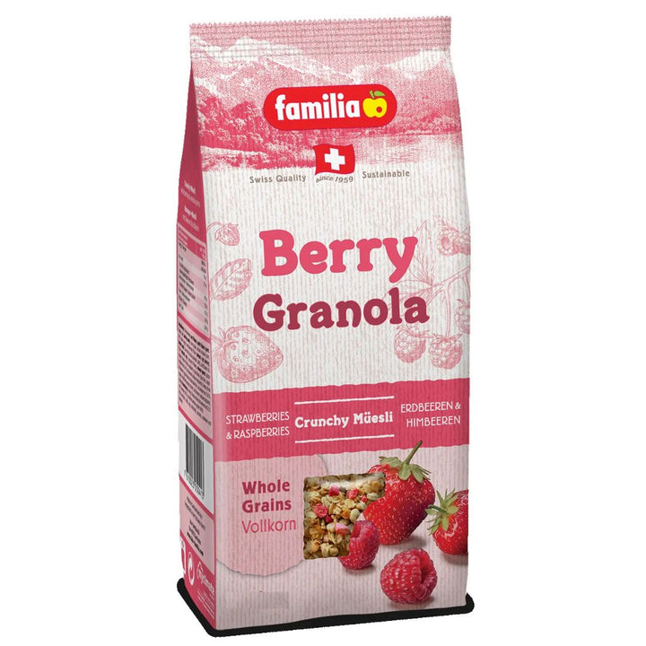 Berry Granola Crunchy Muesli With Strawberries And Raspberries, 50g