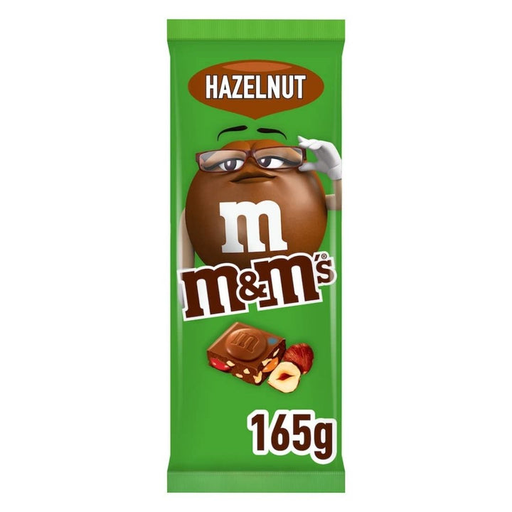 M&M's Hazelnut Milk Chocolate Bar, 165g