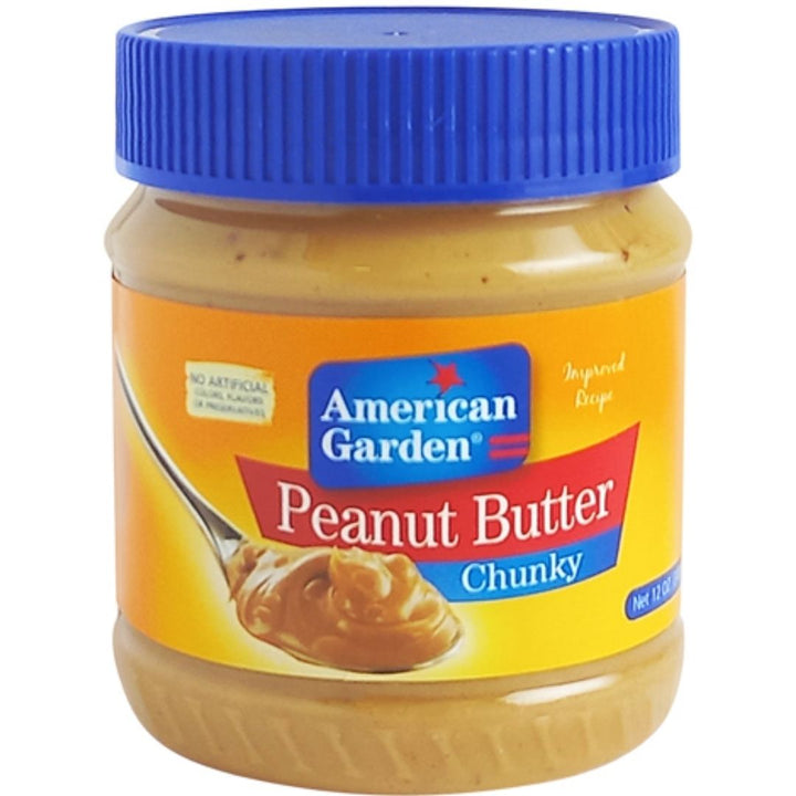 American Garden Chunky Peanut Butter, 340g