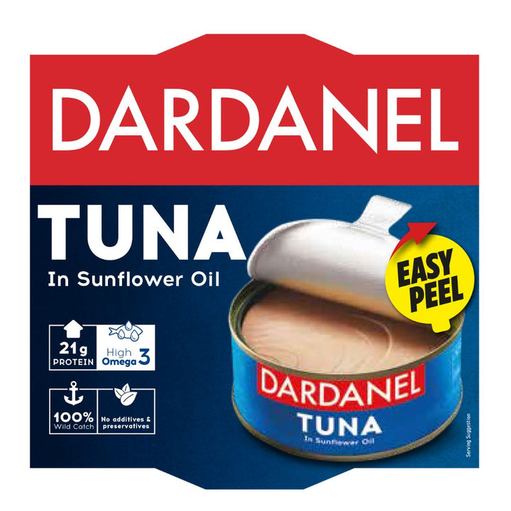 Dardanel Tuna in Sunflower Oil, 140g