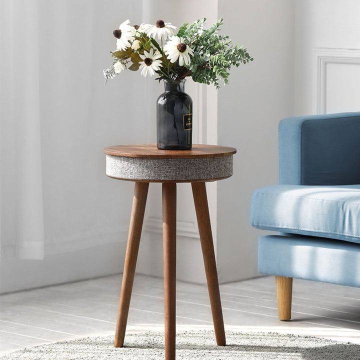 Bluetooth Connected Wooden Coffee Table Speaker