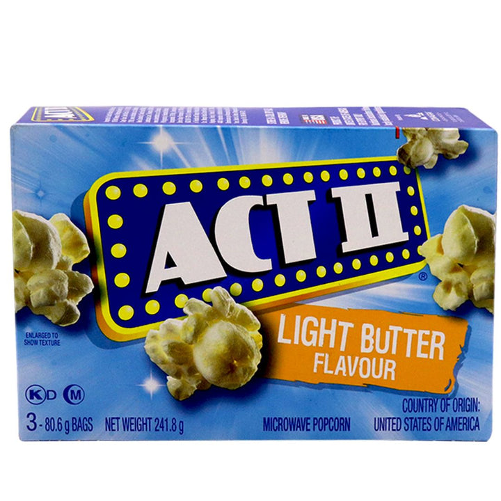 ACT II Light Butter, 2x241.8g