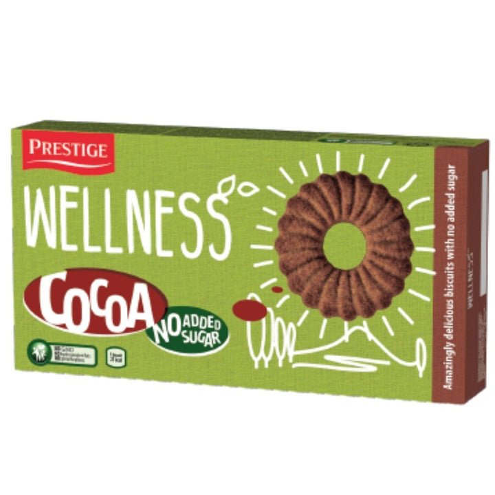 Wellness Biscuits Cocoa with No Added Sugar, 115g