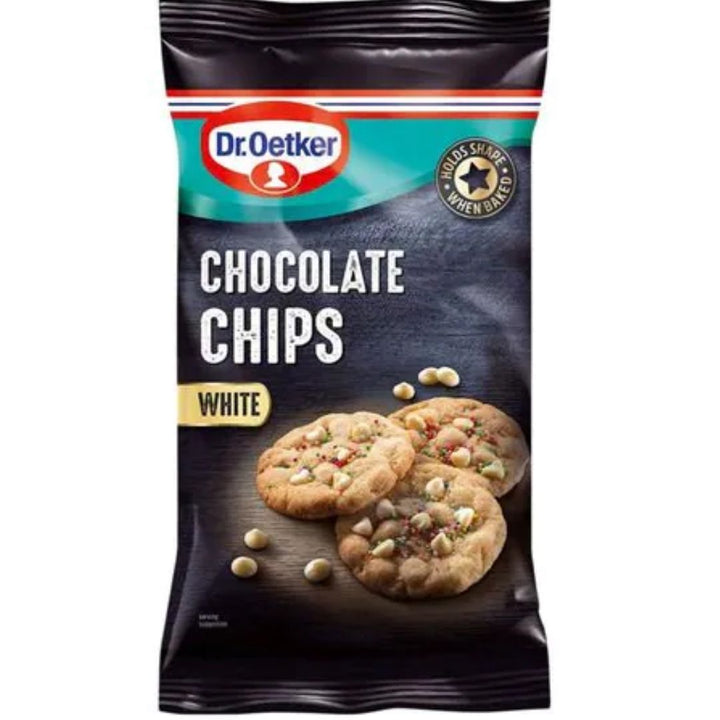 Dr.Oetker White Chocolate Chips, 100g