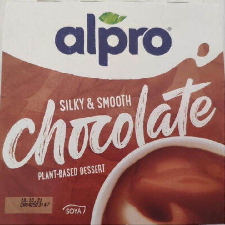 Alpro Silky & Smooth Chocolate Plant Based Dessert, 4x125g