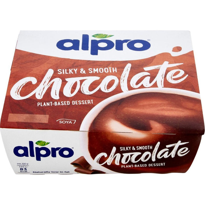 Alpro Silky & Smooth Chocolate Plant Based Dessert, 4x125g