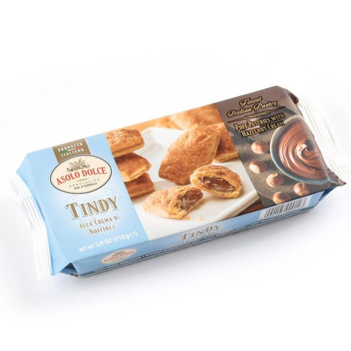 Asolo Dolce Tindy Hazelnut Cream Biscuits (Alla Crema Di Nocciola) , 110g