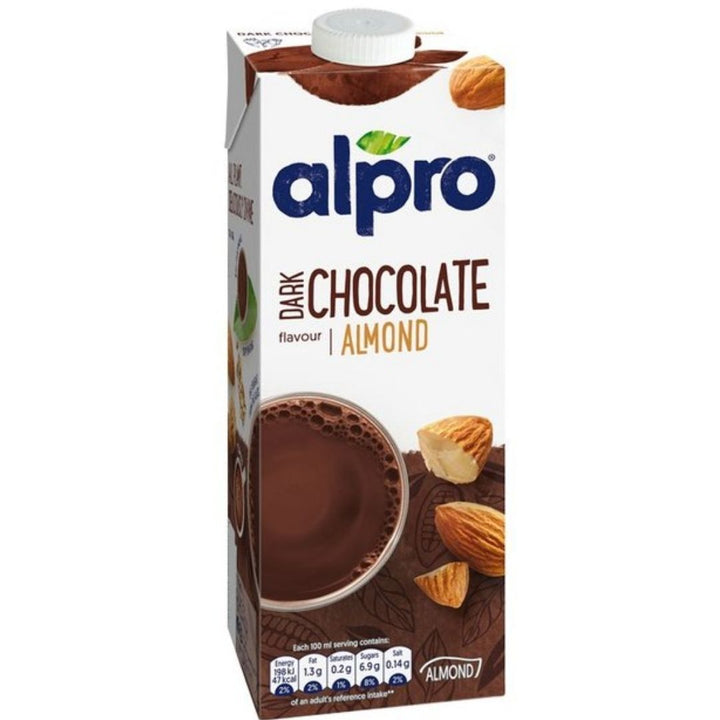 Alpro Almond Dark Chocolate Drink, 1L