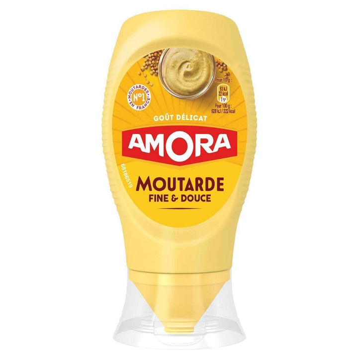 Amora Mild Fine And Douce Mustard, 260g