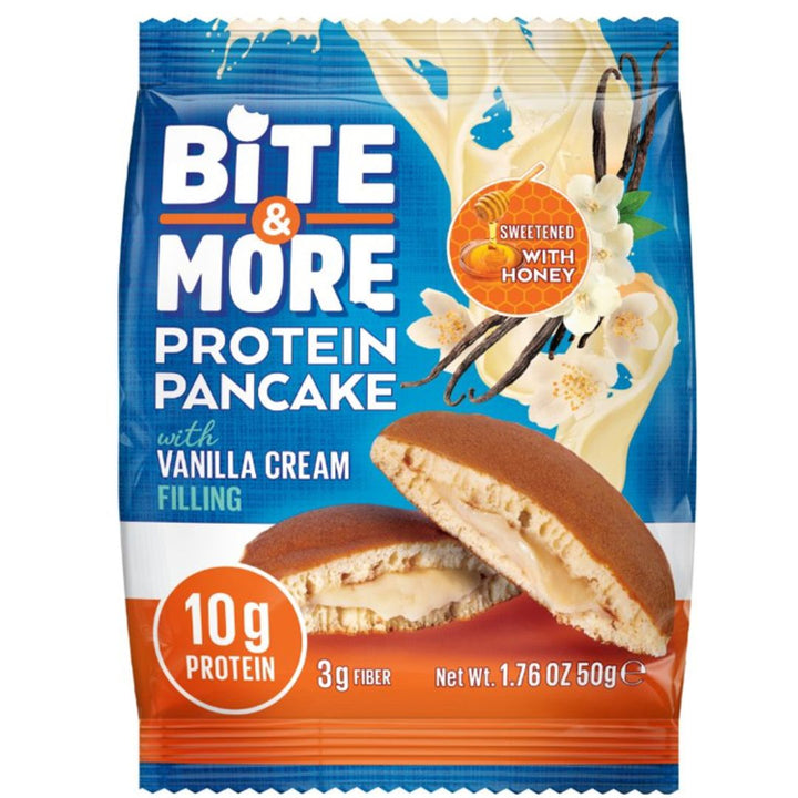 Bite & More Protein Pancake Vanilla Cream, 50g