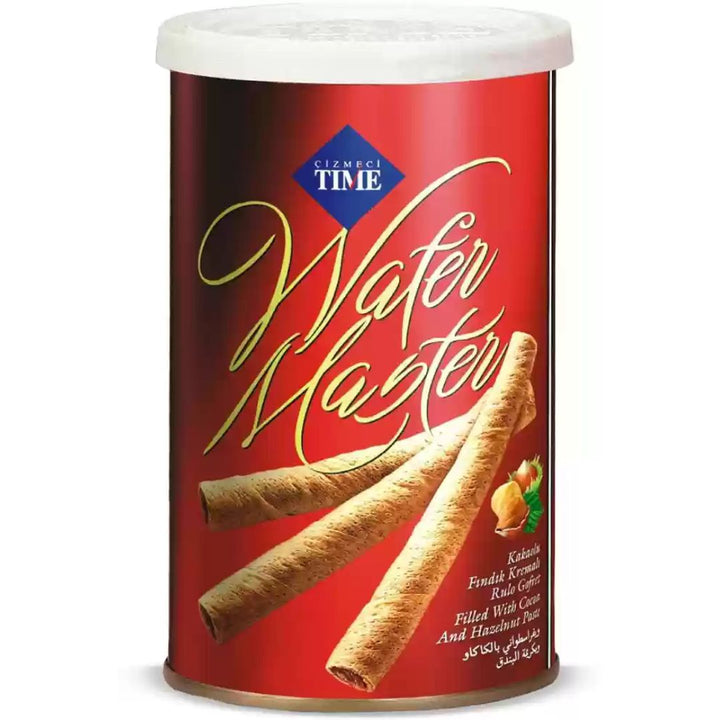 Cizmeci Time Wafer Master Sticks, Hazelnut Cream, 250g