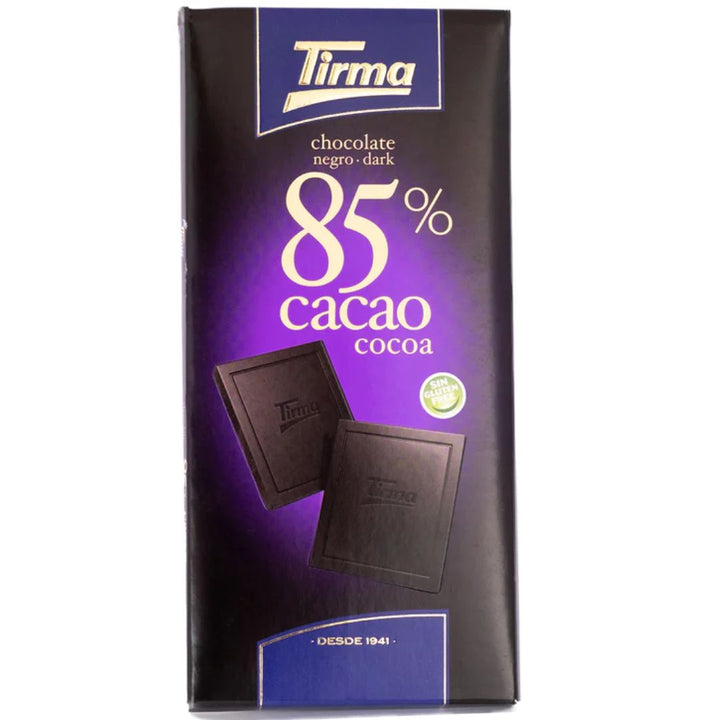 Tirma 85% Cocoa Dark Chocolate, 125g