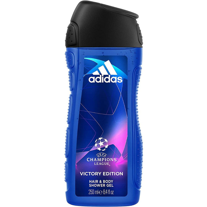 Adidas UEFA Champions League Victory Edition Shower Gel for Men, 250 ml