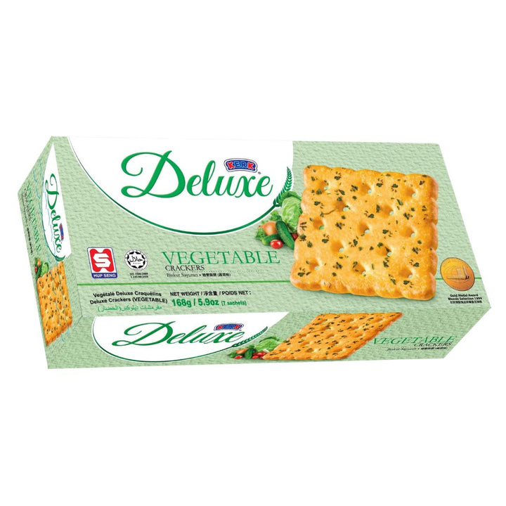 Kerk Deluxe Vegetable Crackers, 120g