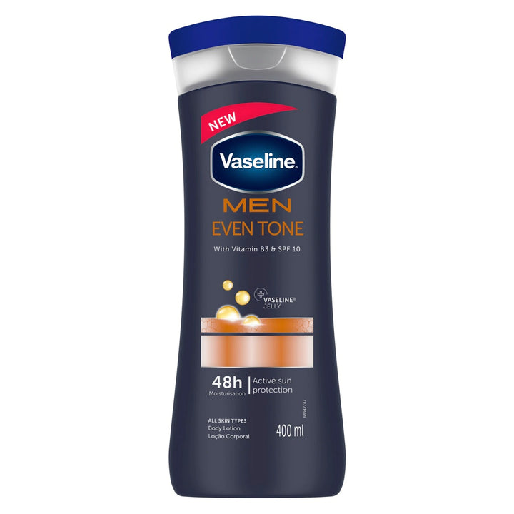 Vaseline Men Even Tone Body Lotion, 400ml