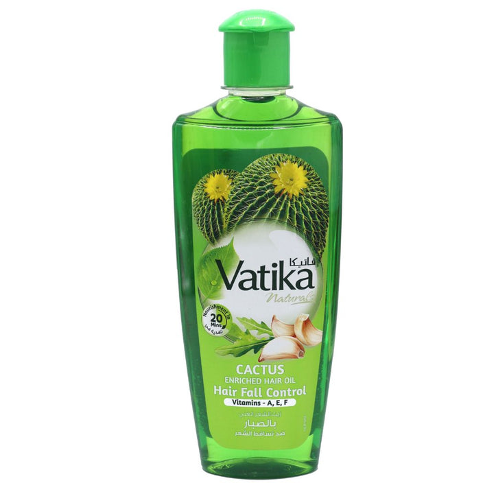 Vatika Naturals Cactus Enriched Hairfall Control Hair Oil, 200ml