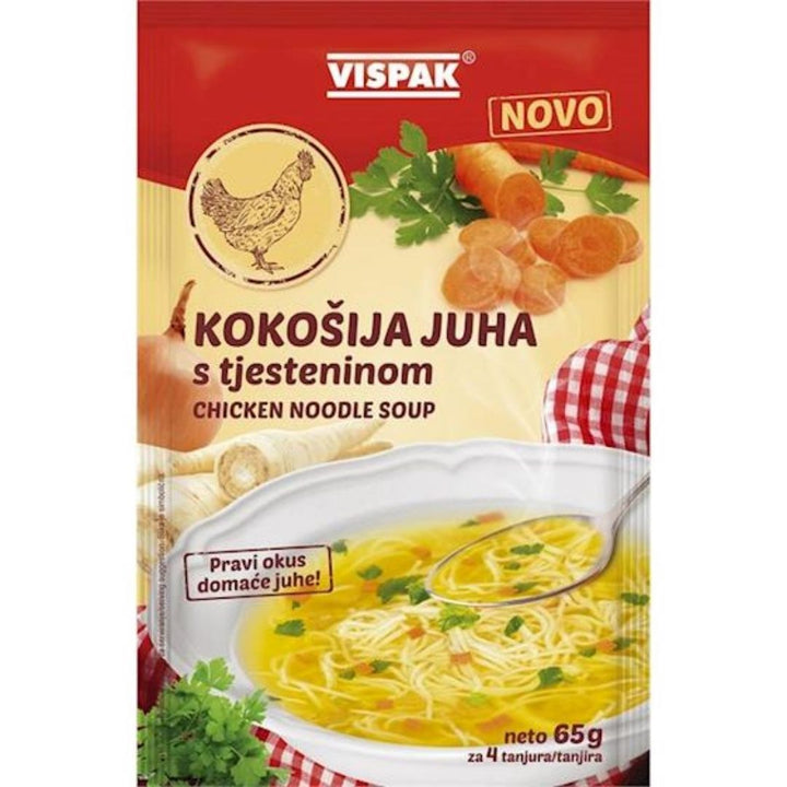 Vispak Chicken Noodle Soup, 65g