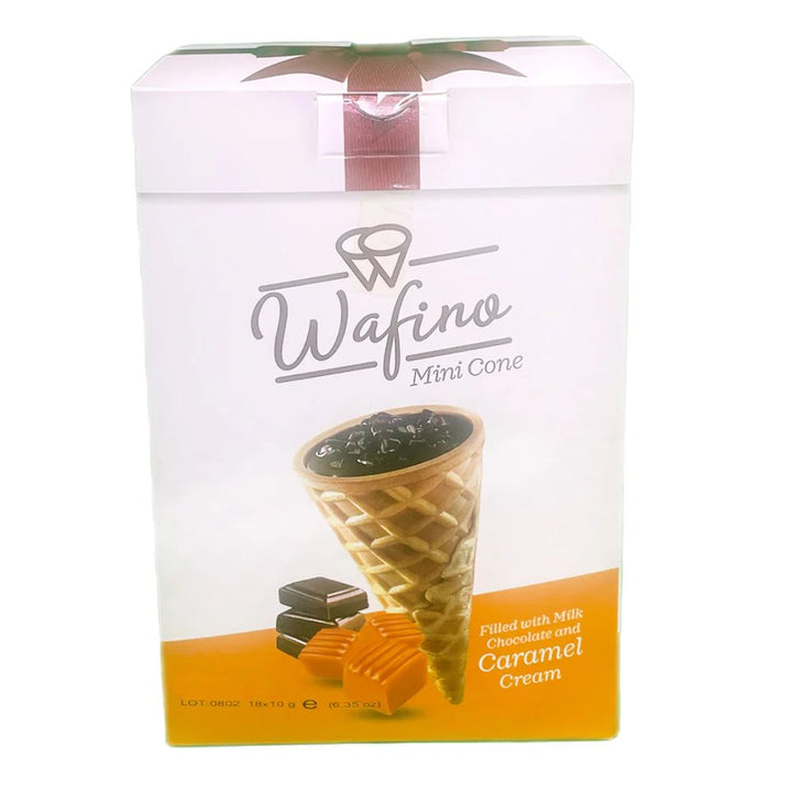 Wafino Caramel Mini Cone, 180g