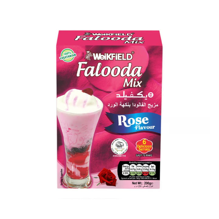 Weikfield Falooda Mix Rose Flavour, 200g